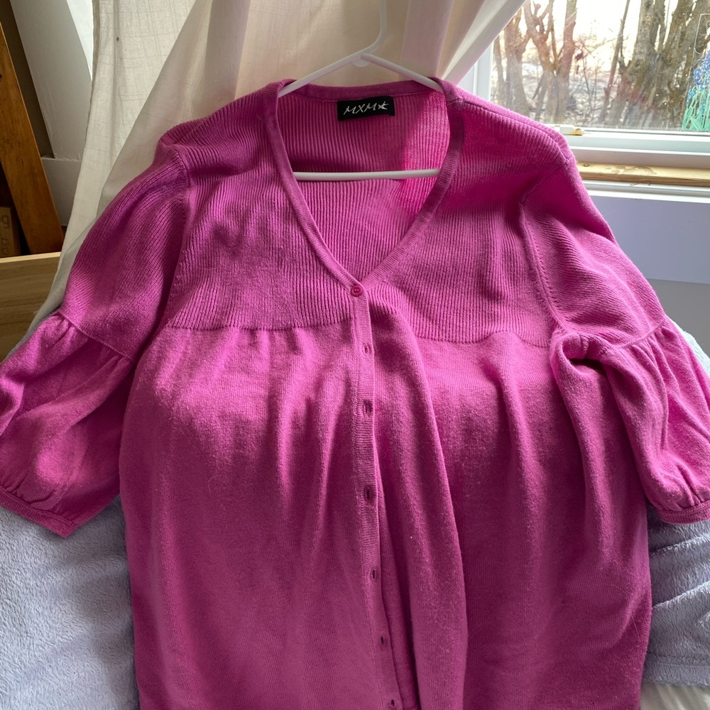 Pink sweater
